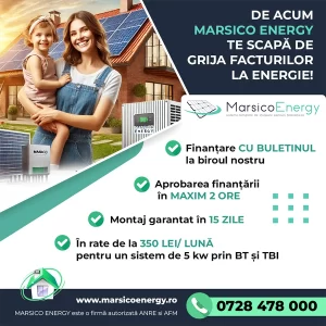 Panouri fotovoltaice in rate 